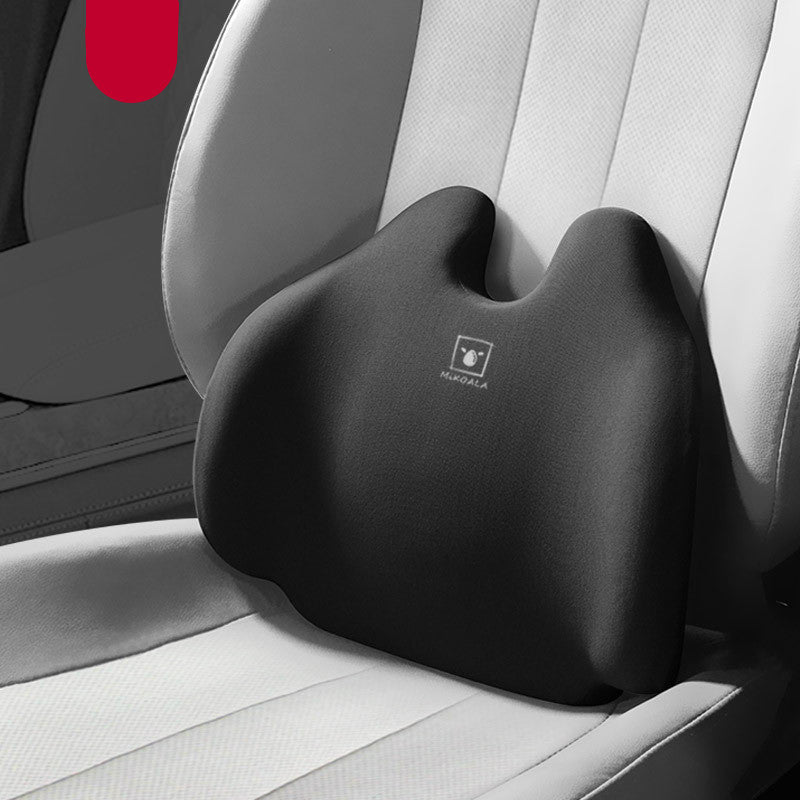 Premium Memory Foam Lumbar Support Cushion for Car & Office