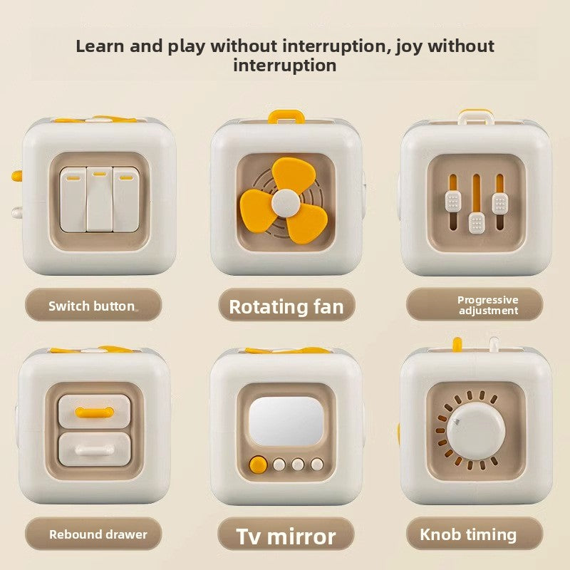 Puzzle cube fun stress-relief toy