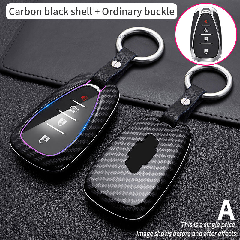 Premium Carbon Fiber Car Key Cover