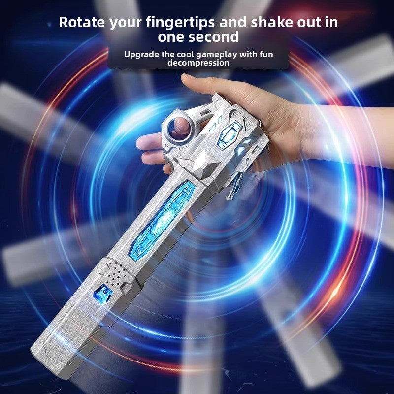 The two-in-one laser sword with seven-color retractable function