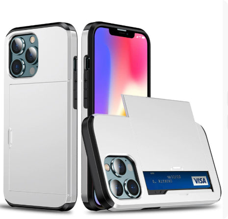 Mobile Phone Card Case - Dual Layer Protection