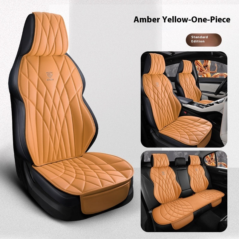 Universal Leatherette Car Seat Covers - Five-Seat Set