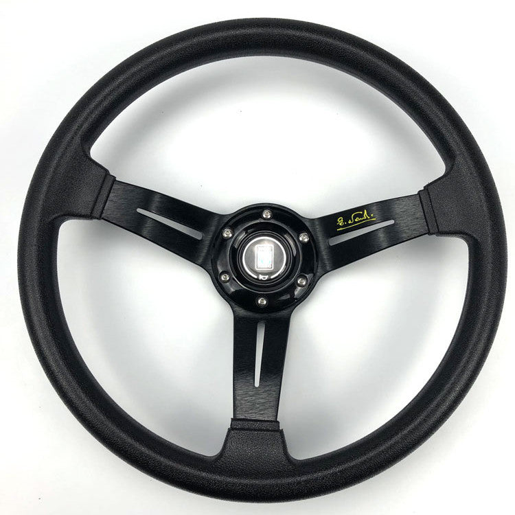 Universal PU Leather Racing Steering Wheel