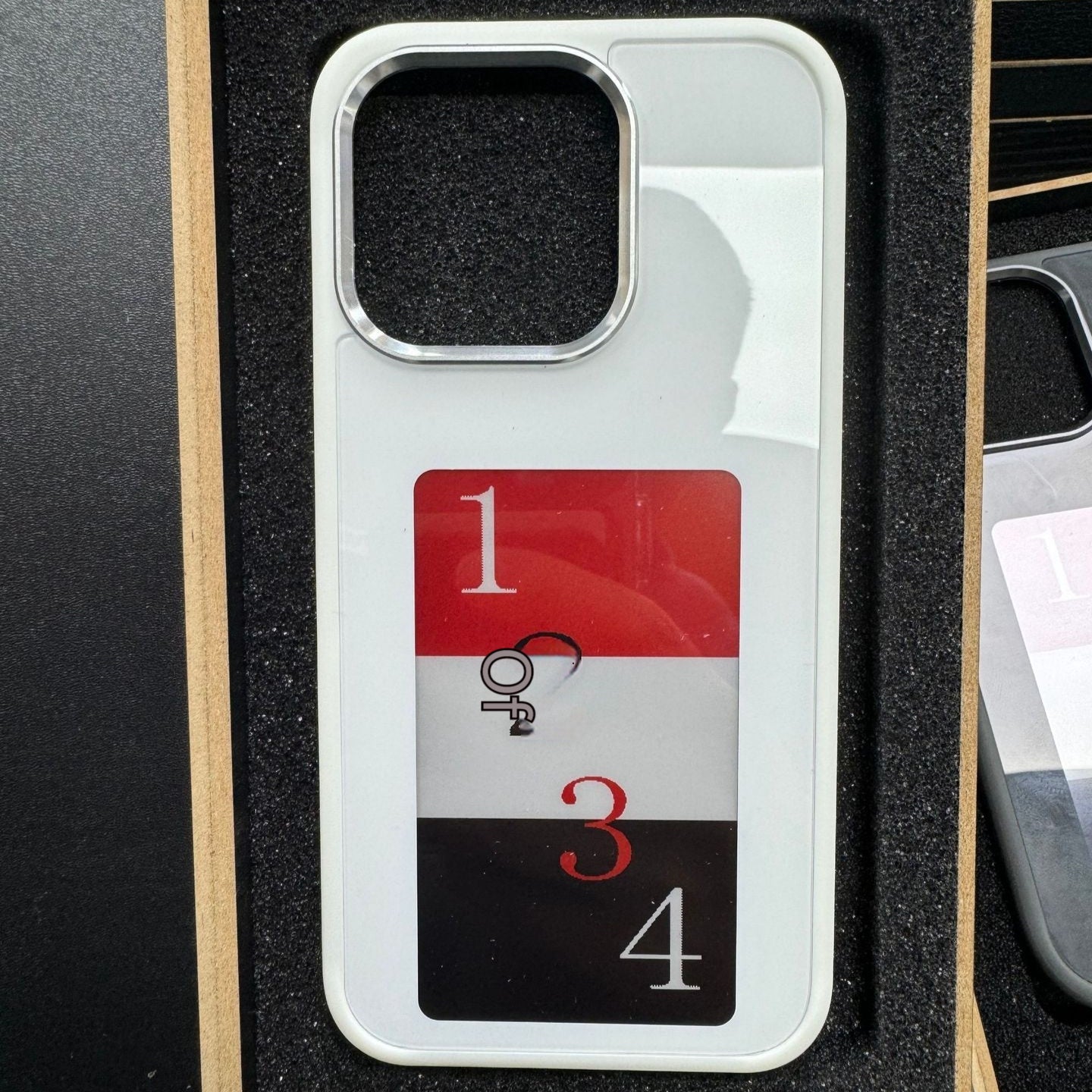 E-Ink Personalized Phone Case for iPhone