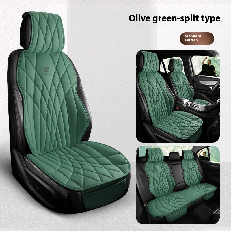 Universal Leatherette Car Seat Covers - Five-Seat Set