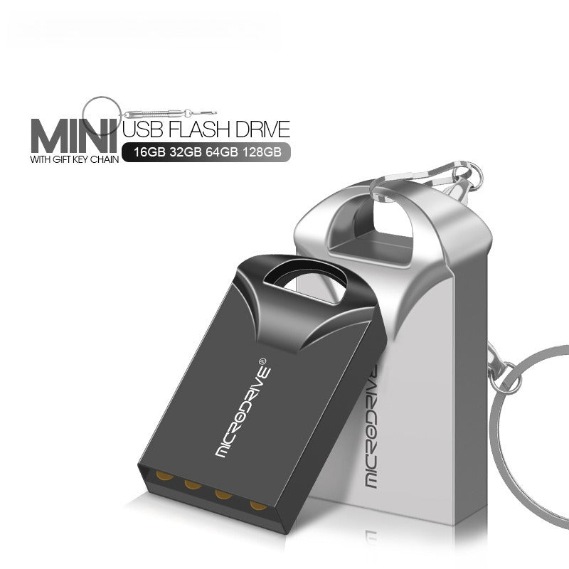 Mini High-Speed Metal USB Drive with Large-Capacity Storage