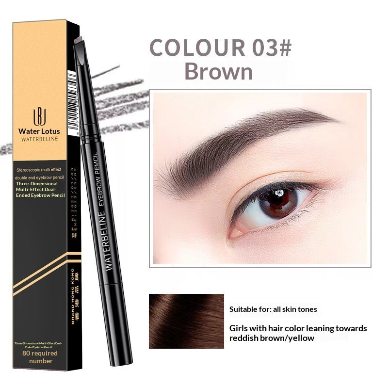 Lian 3D Multi-Effect Dual-Head Waterproof Eyebrow Pencil