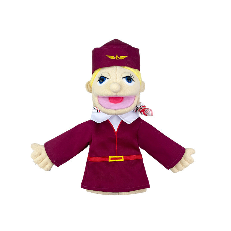 Professional Plush Hand Puppet with Moving Mouth