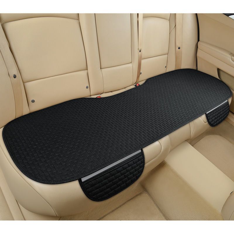 Linen Car Cushion Four Seasons Universal Single Piece Three Piece Set