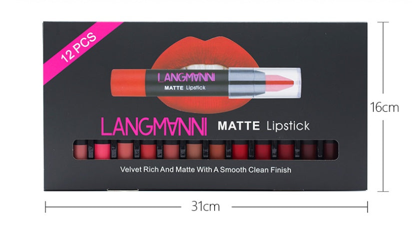 Luxurious Matte Lipstick & Hydrating Lip Gloss Set
