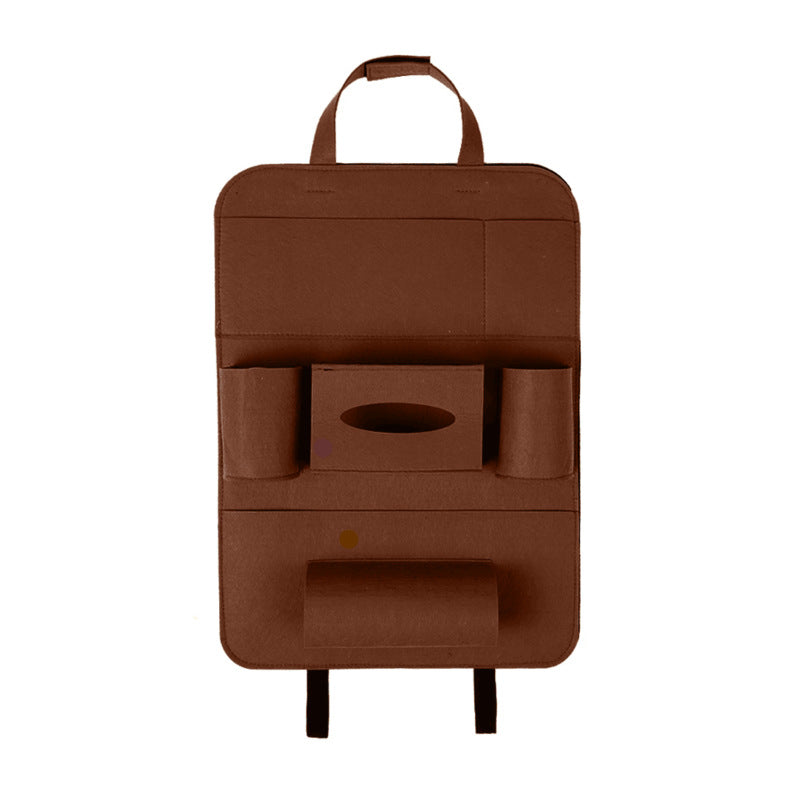 Premium Wool Felt Car Backseat Organizer