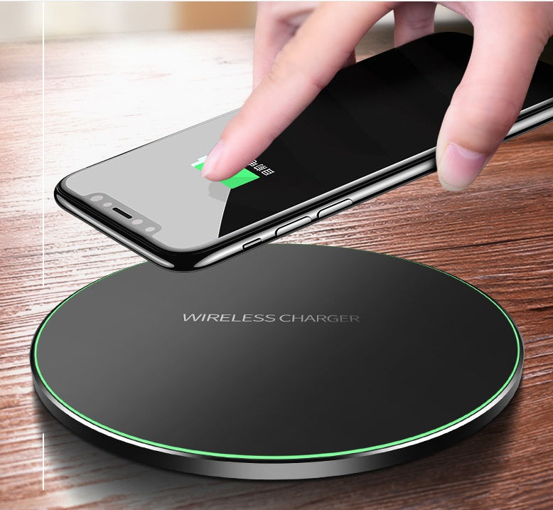 Rapid Wireless Charging Pad for iPhone & Samsung