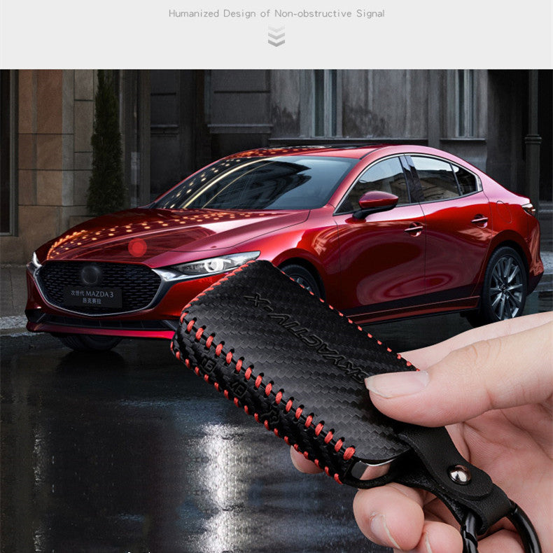 Premium Leather Car Key Case