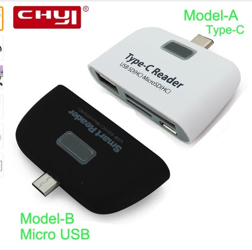 Type-C OTG Card Reader