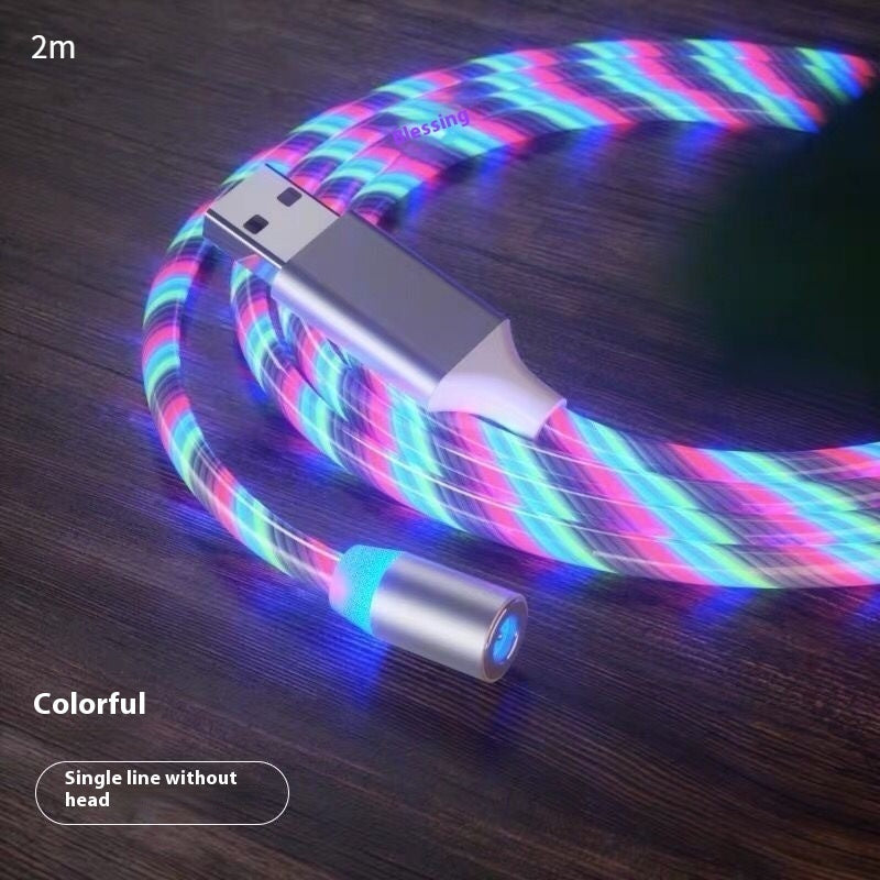 Magnetic LED Streamer Charging Cable