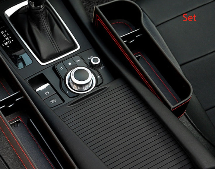 Premium PU Leather Car Organiser