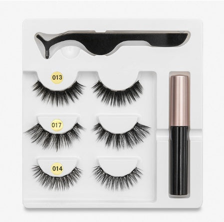 Luxurious Magnetic False Eyelashes - Effortless Beauty