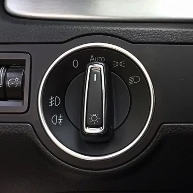 Applicable To Golf Jietouan Tiguan Headlight Decorative Ring