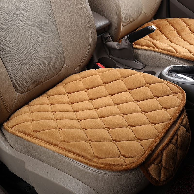 Premium Plush Car Seat Cushion - Winter Warming Pad