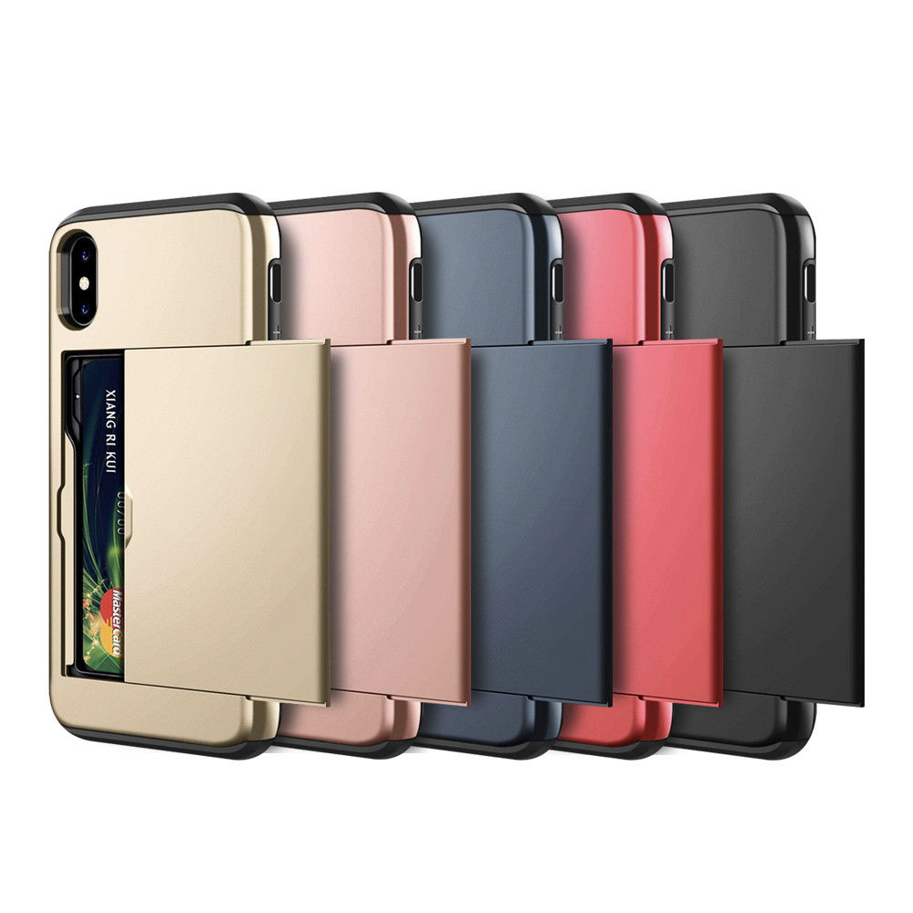 Mobile Phone Card Case - Dual Layer Protection