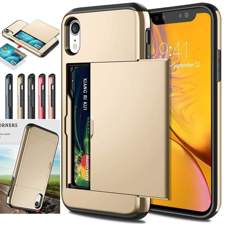 Mobile Phone Card Case - Dual Layer Protection