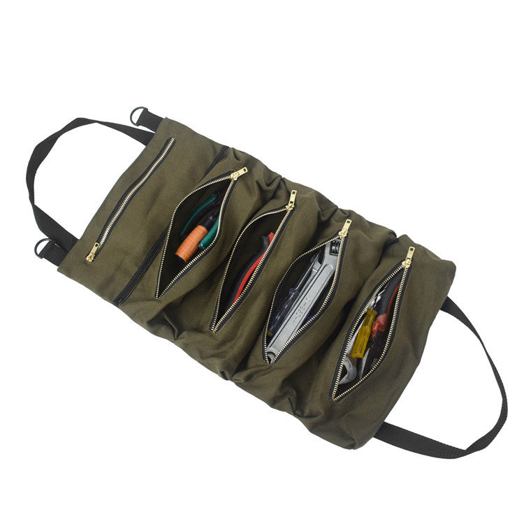 Premium Canvas Car Organiser