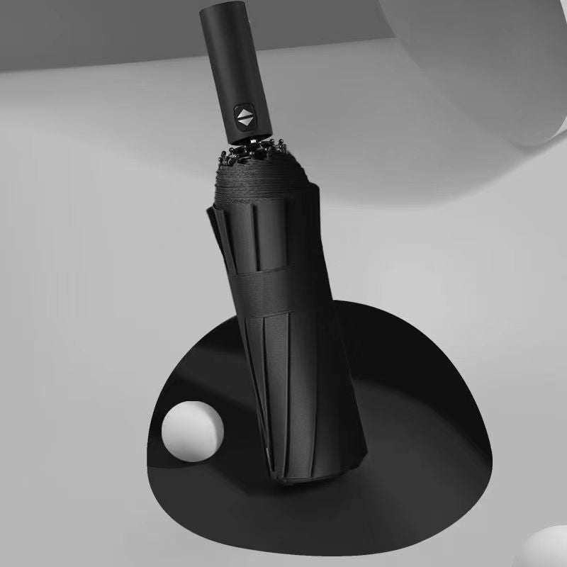 The fully automatic umbrella is suitable for both sunny and rainy days