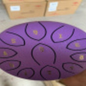 Professional Steel Tongue Drum with Hammer and Accessories