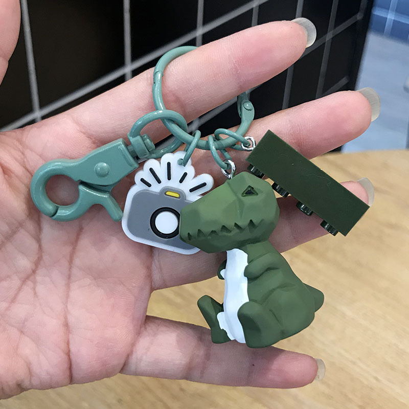 Charming Geometric Animal Keychain