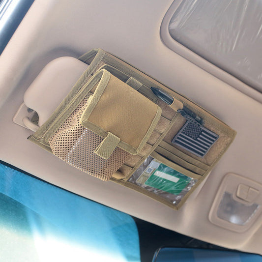 Premium Vehicle Sun Visor Organizer