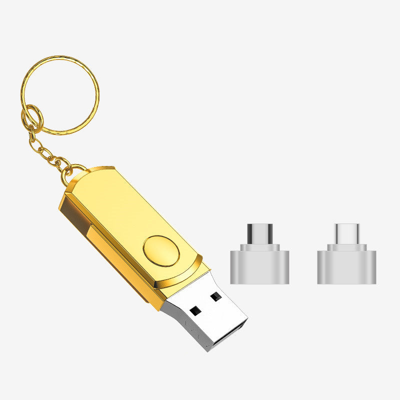 Ultra-Large Capacity Metal USB Flash Drive (OTG Compatible)