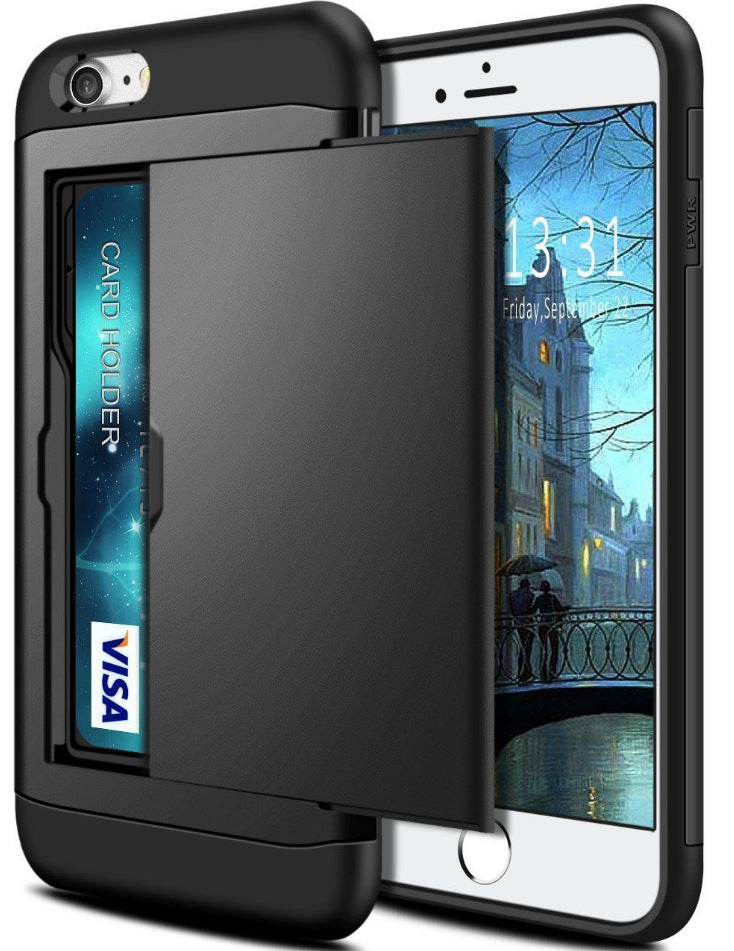 Mobile Phone Card Case - Dual Layer Protection