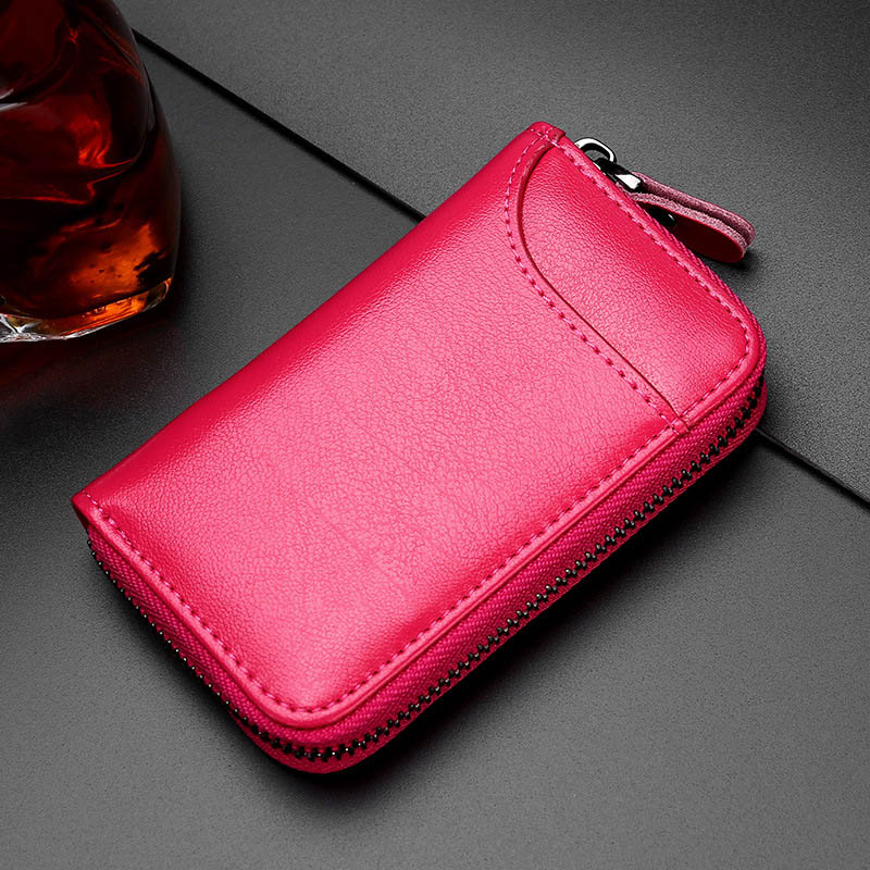 Premium Leather Car Key Case & Organizer