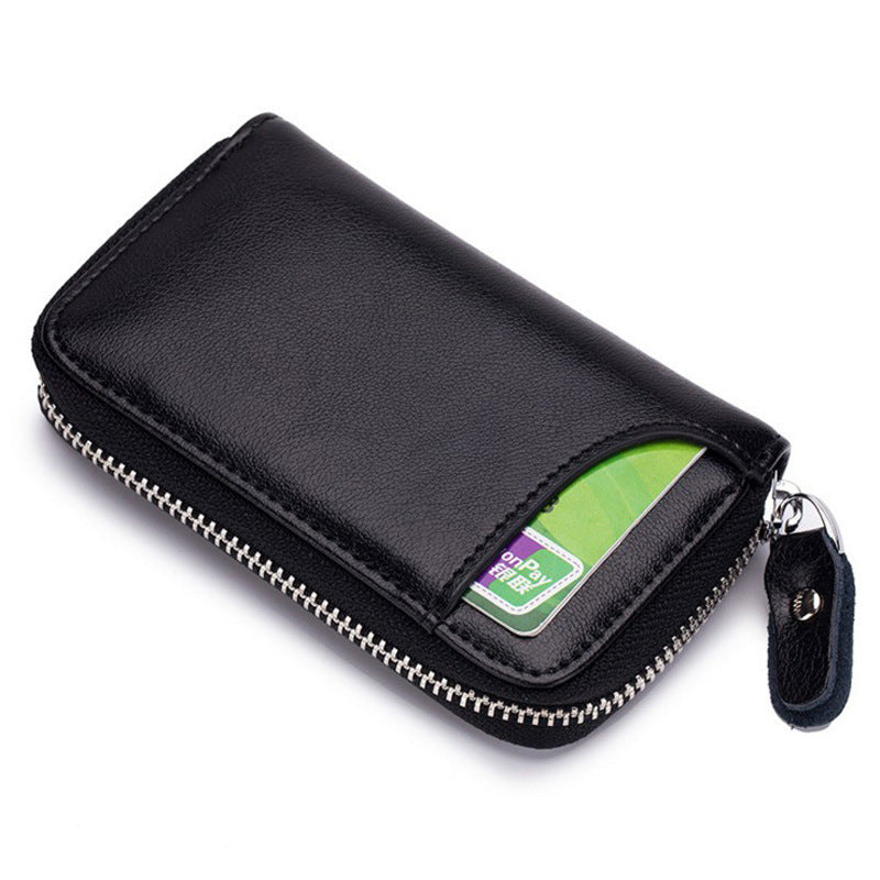 Premium Leather Car Key Case & Organizer