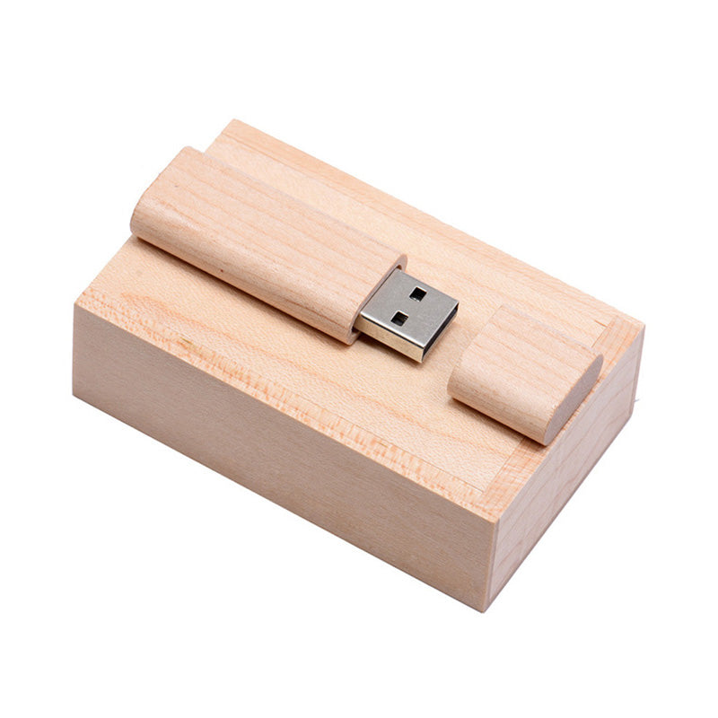 Personalized 32GB U Disk Wooden USB Flash Drive