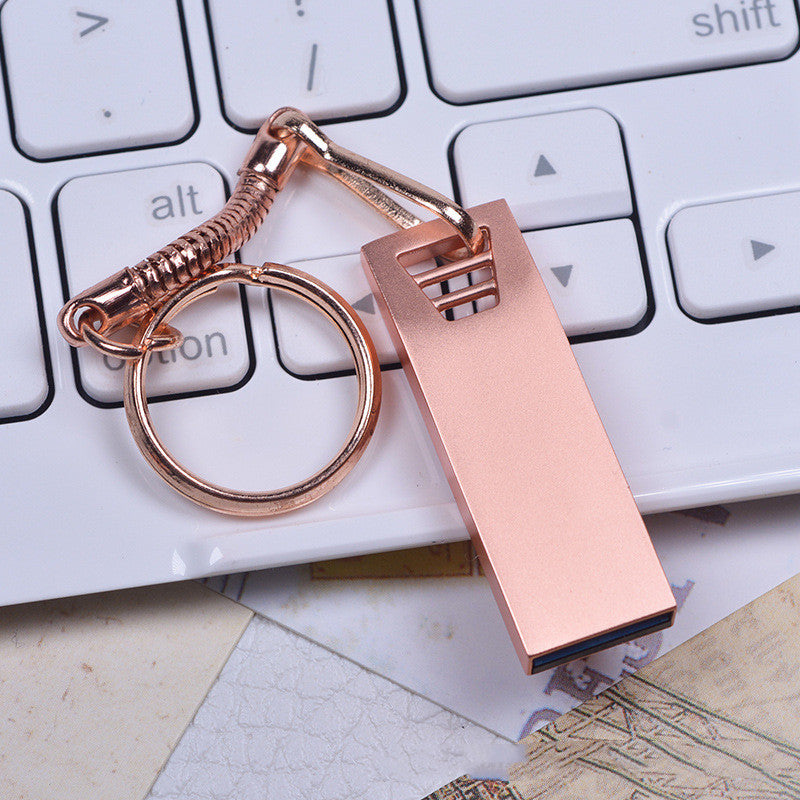 Customizable Metal USB Flash Drive for Gifts