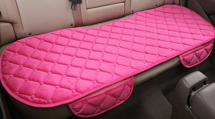 Premium Plush Car Seat Cushion - Non-Slip & Warm