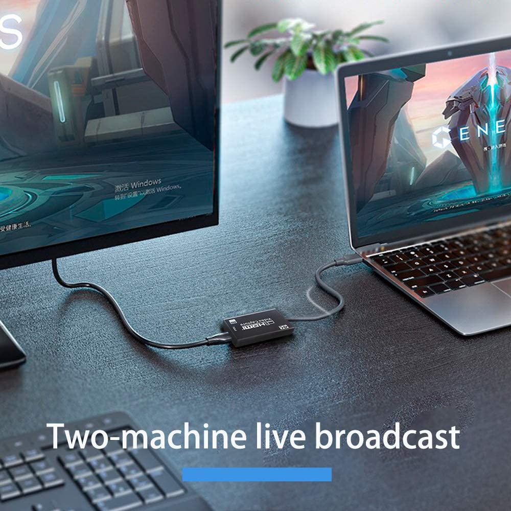 HDMI Capture Card: HD Game Live Broadcast to USB