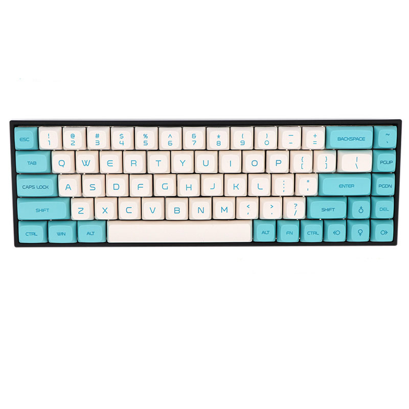 68-Key Mechanical Keyboard with Premium PBT Keycaps