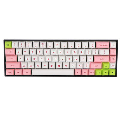 68-Key Mechanical Keyboard with Premium PBT Keycaps