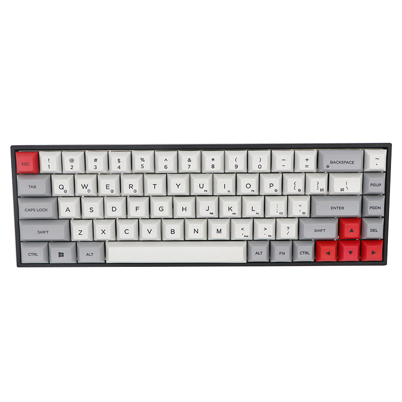 68-Key Mechanical Keyboard with Premium PBT Keycaps