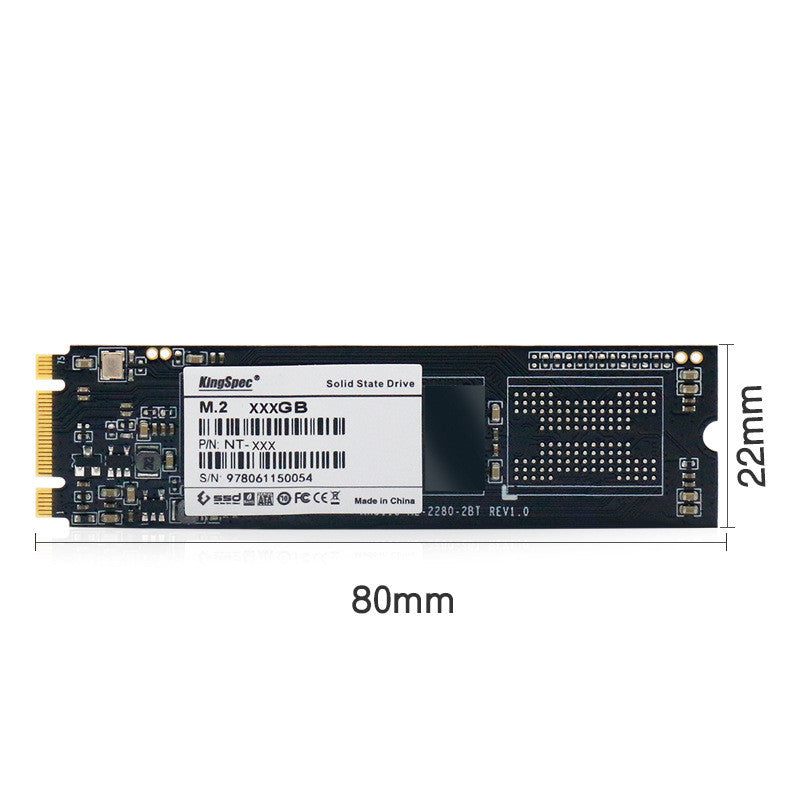 KingSpec M.2 NGFF 2280 SATA SSD - High-Speed Solid State Drive