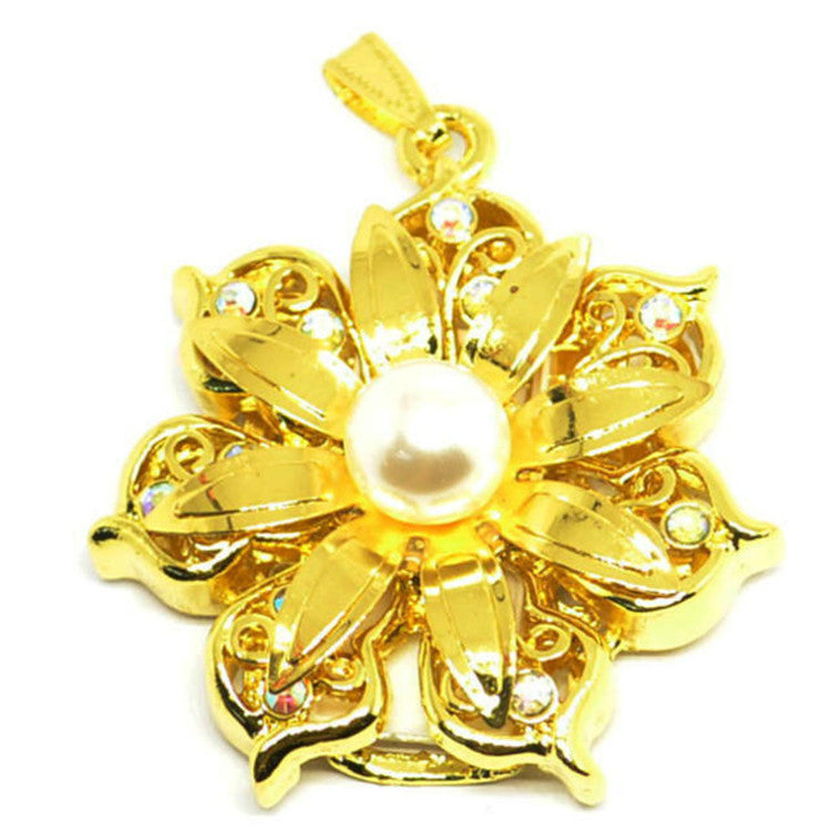 Diamond-Studded Metal Rose USB Flash Drive