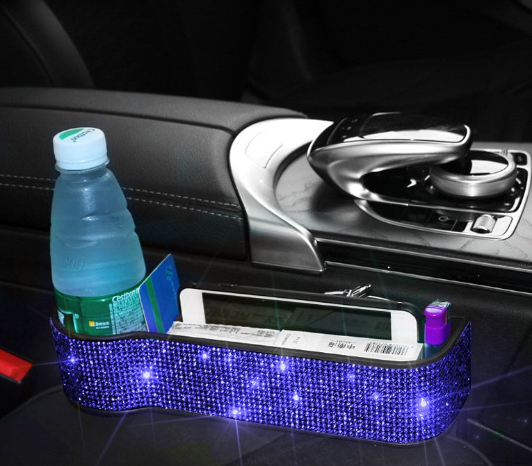 Blue Diamond Car Gear Shift Cover