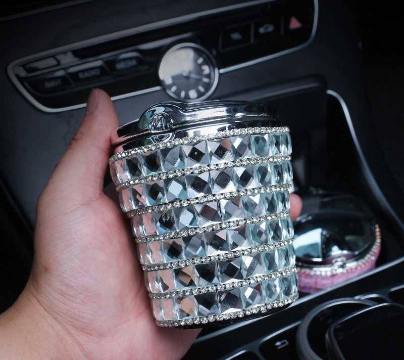 Shop Supplies Automotive Supplies, Car Ashtrays, LED Diamond-studded High-quality Ashtrays