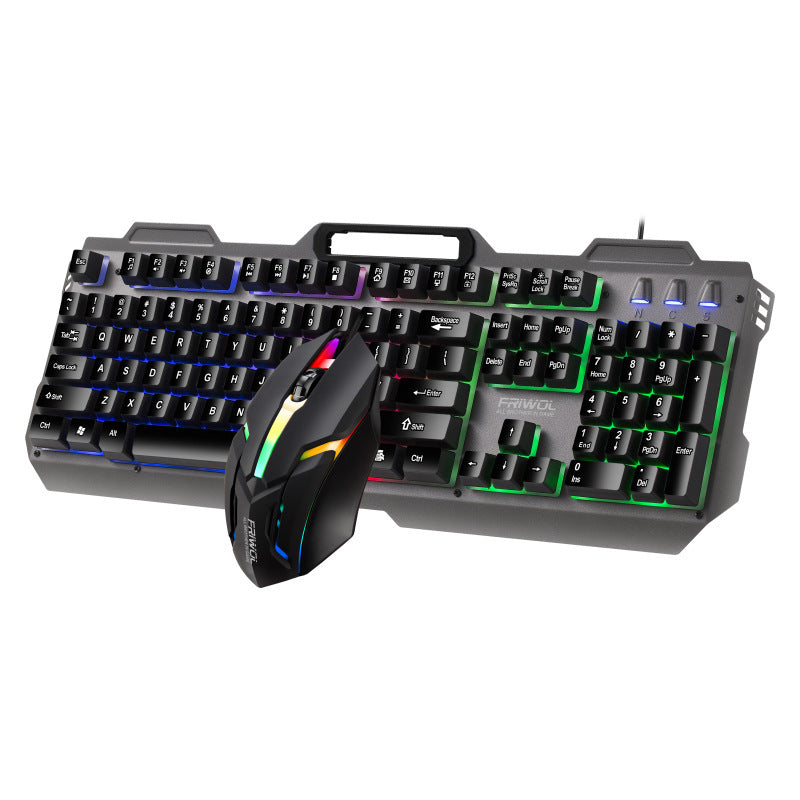 Friends Wolf KT600 Wired Gaming Keyboard and Mouse Set