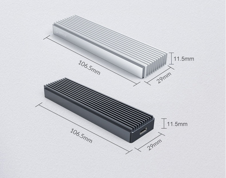 M.2 NVMe External Hard Drive Enclosure - USB 3.1 10Gbps