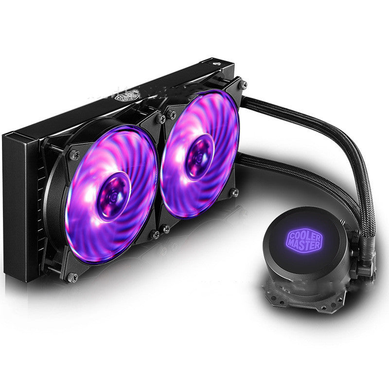 Bingshen 240Rgb CPU Water Cooling Dual Chamber Pump Ultra-Quiet Radiator with RGB Fans