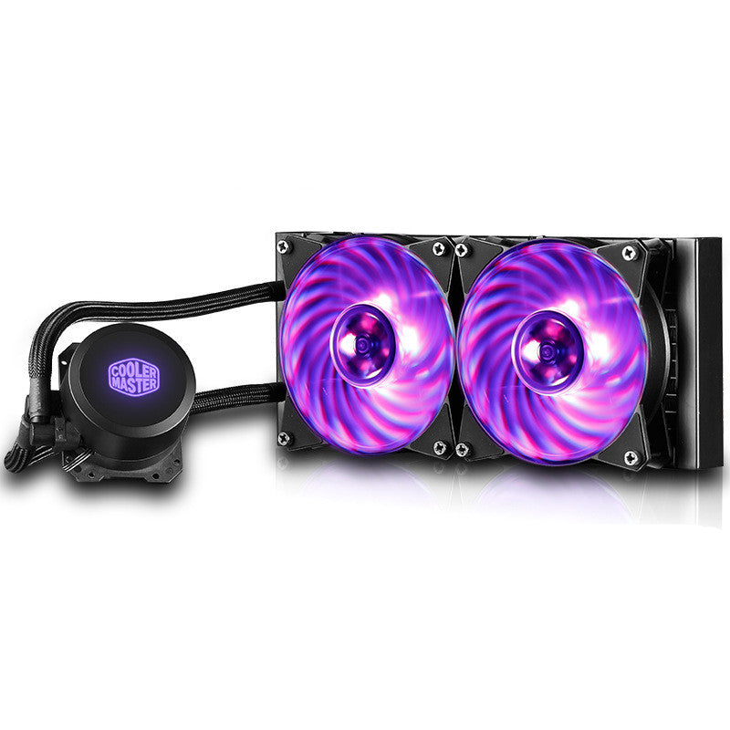 Bingshen 240Rgb CPU Water Cooling Dual Chamber Pump Ultra-Quiet Radiator with RGB Fans