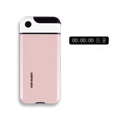 Keepin Box: Portable Phone Lock Box with Timer for Enhanced Focus